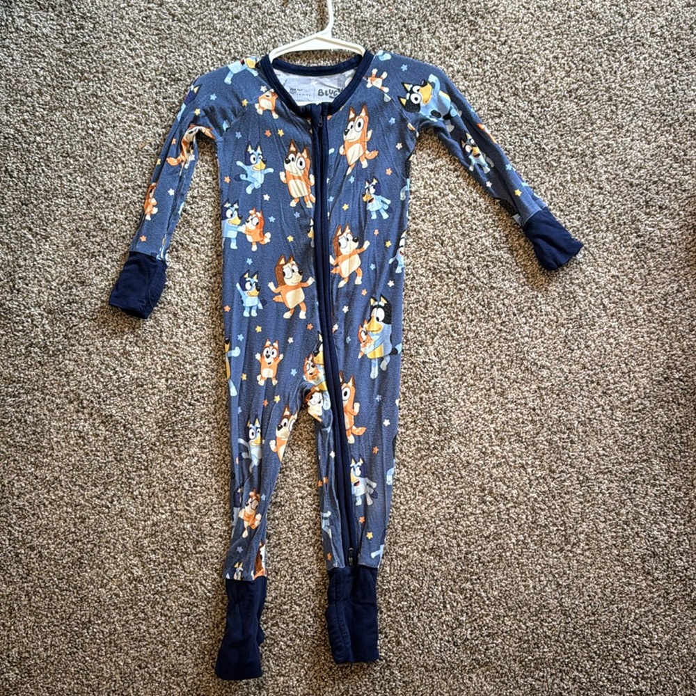 Little Sleepies Bluey Zippy